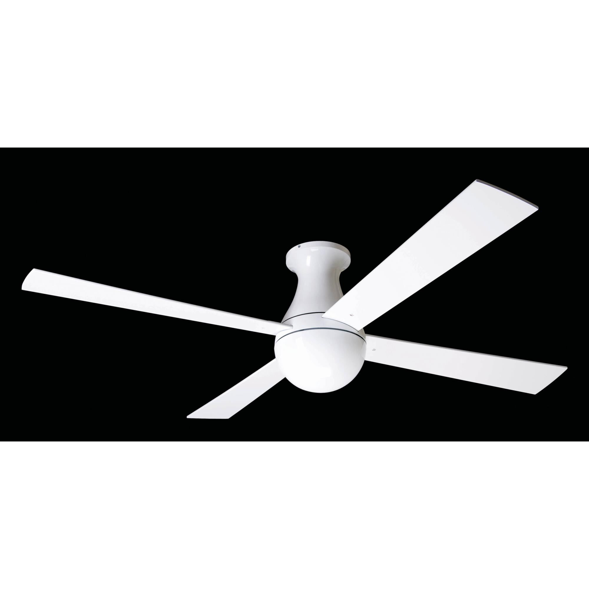 Shown in Gloss White finish with White blades